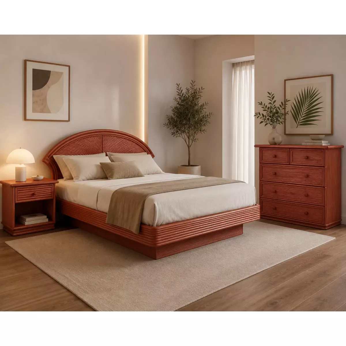 Commode Canton Rojo
