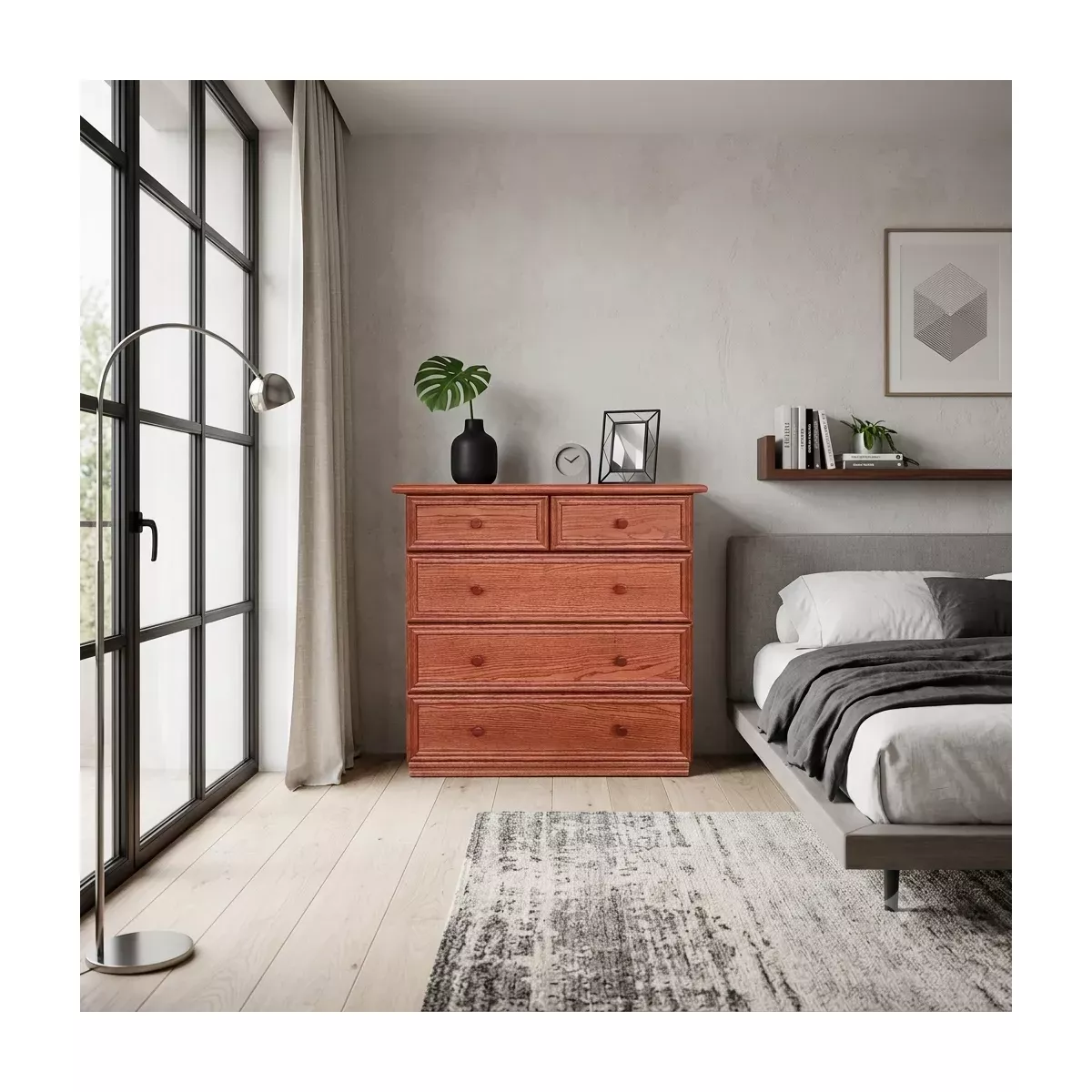 Commode Canton Rojo