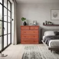 Commode Canton Rojo