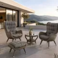 Fauteuil Vino Résine Taupe