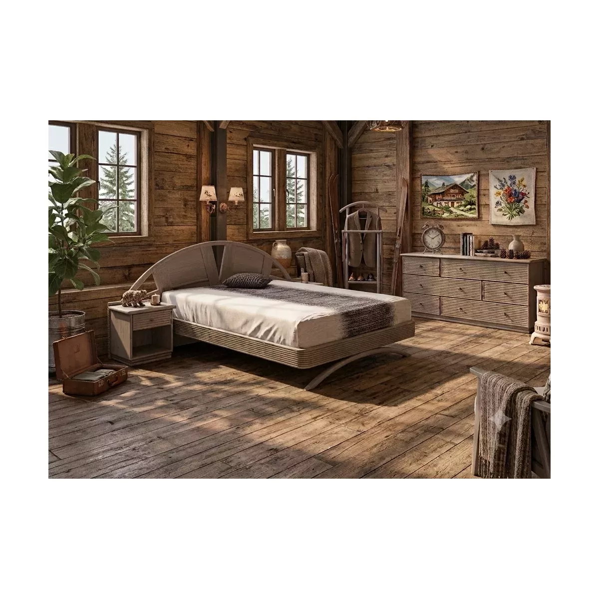 Valet de Nuit Zante Gris