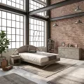 Commode Traill 6 Tiroirs Grise