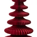 Sapin en Papier Rouge h180