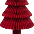 Sapin en Papier Rouge h100