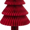 Sapin en Papier Rouge h100