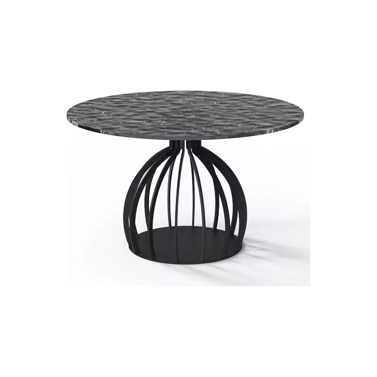 Tables Basse Bernardo 70 cm plateaux en verre matelé