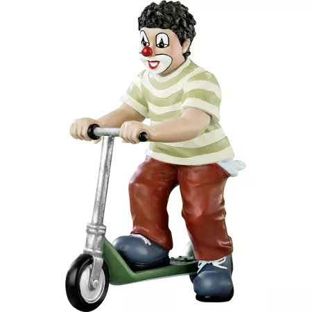 clown avec trotinette