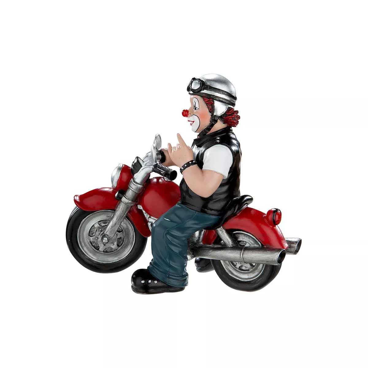 Figurine Clown Biker