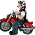 Figurine Clown Biker