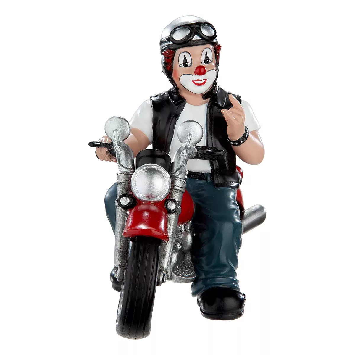 Figurine Clown Biker