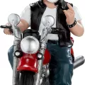Figurine Clown Biker