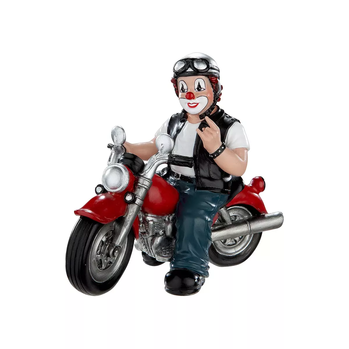 Figurine Clown Biker
