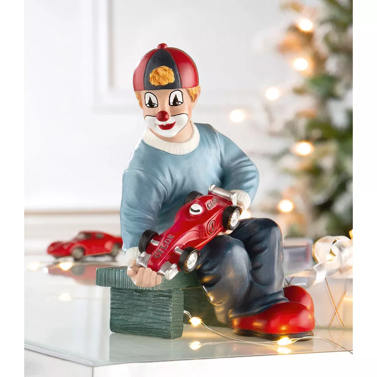 Figurine Clown Voiture