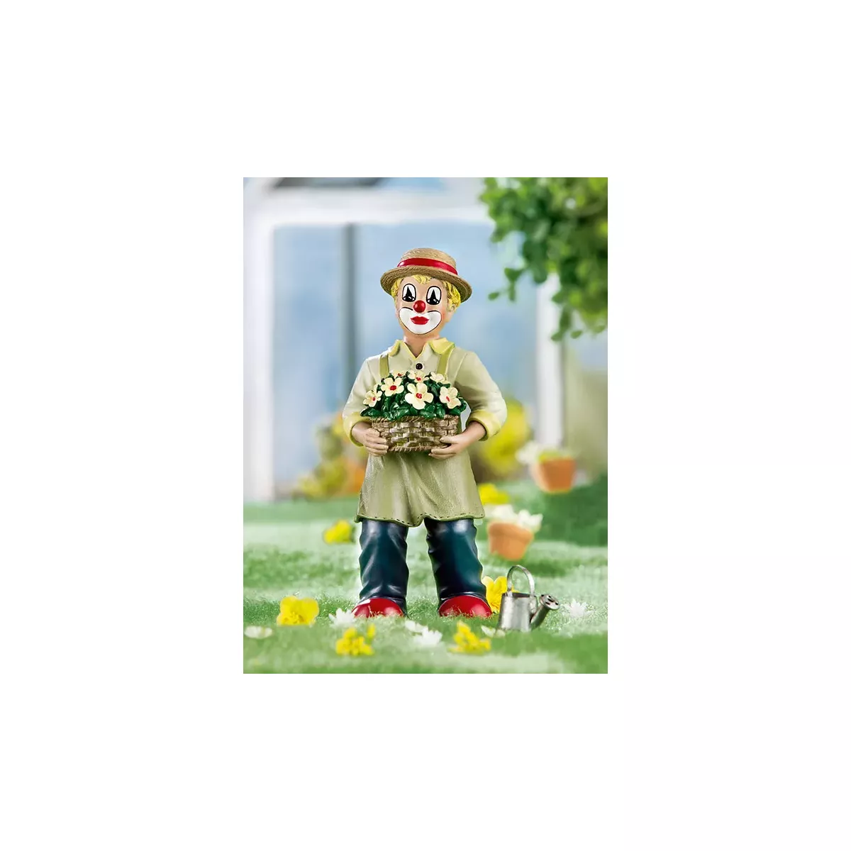 Figurine Clown Fleuriste