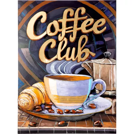 tableau Métal café cuisine 60x80