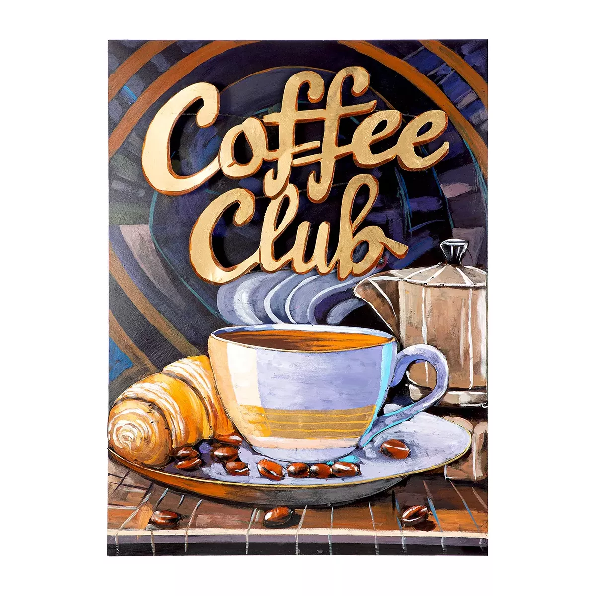 Tableau Métal Coffee