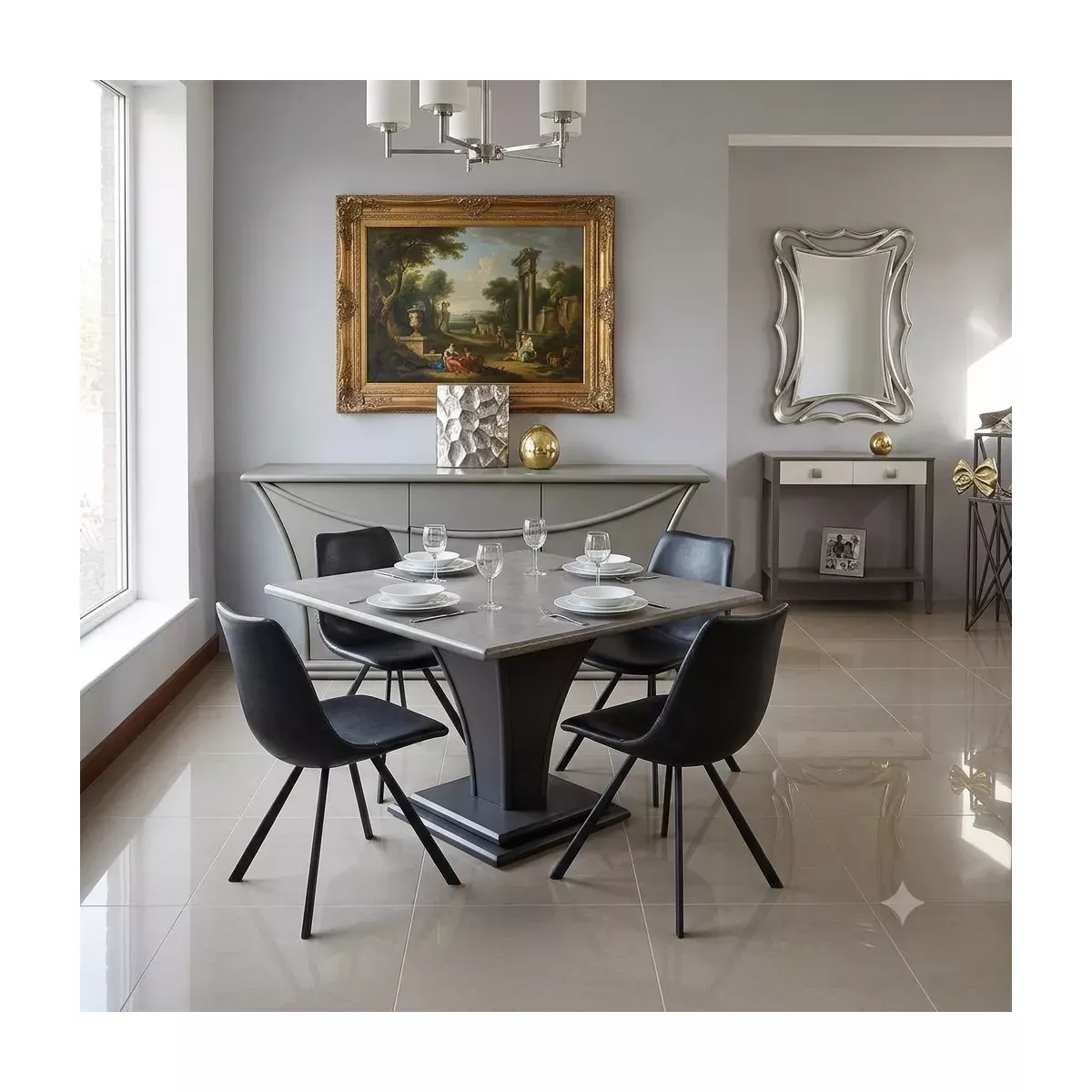 Console Milos Taupe
