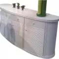 copie de Bahut Kos 214 cm 4 Portes Blanc