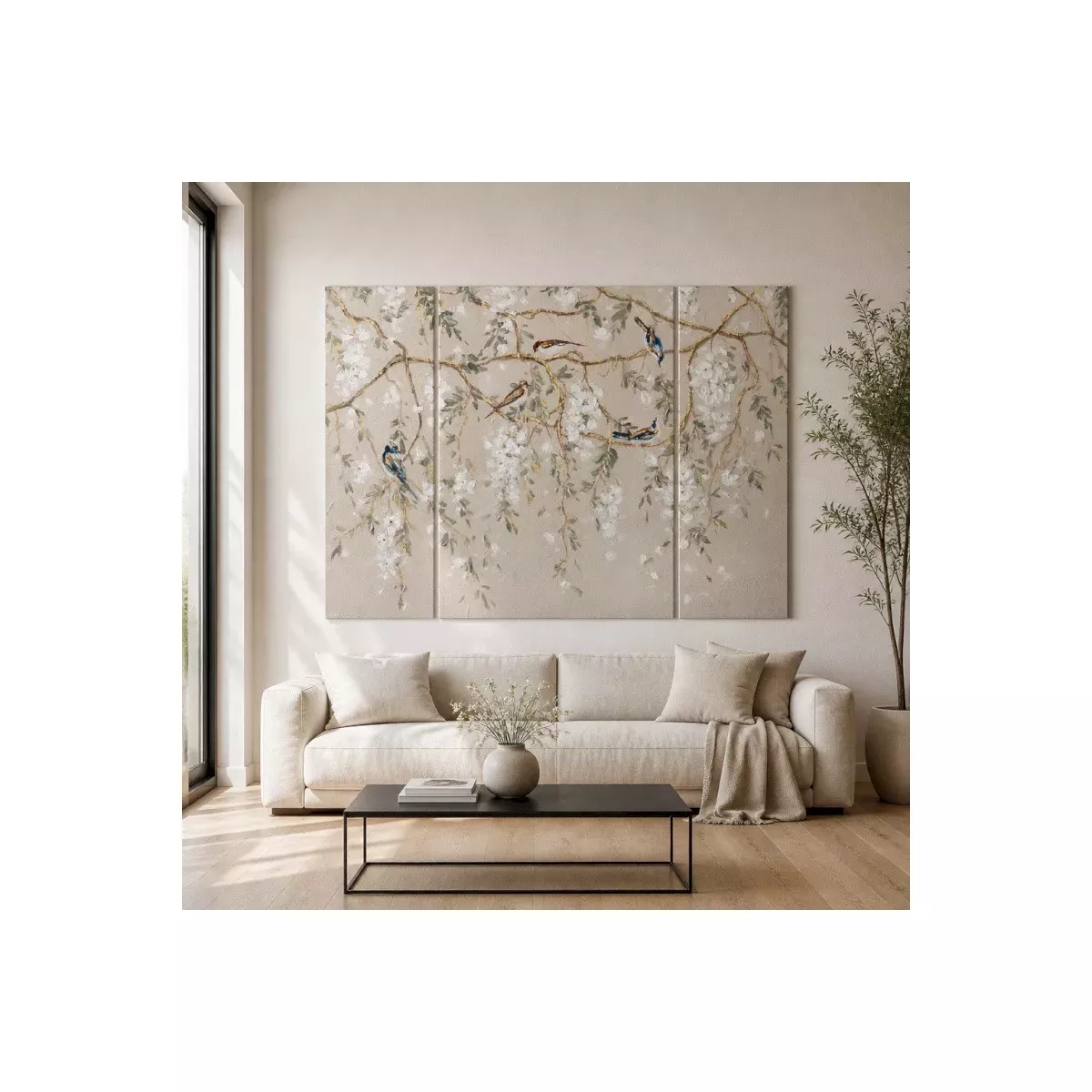 TableauTriptyque Apothéose 250 x 4 x 185h
