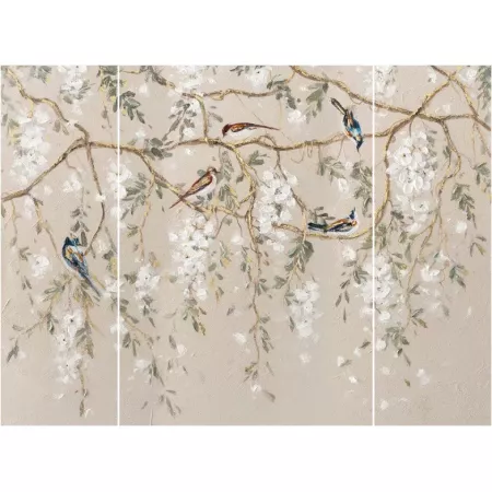 tableau triptyque XXL 250X185h cm