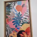 Tableau Orya Fleurs Colorées 23x33