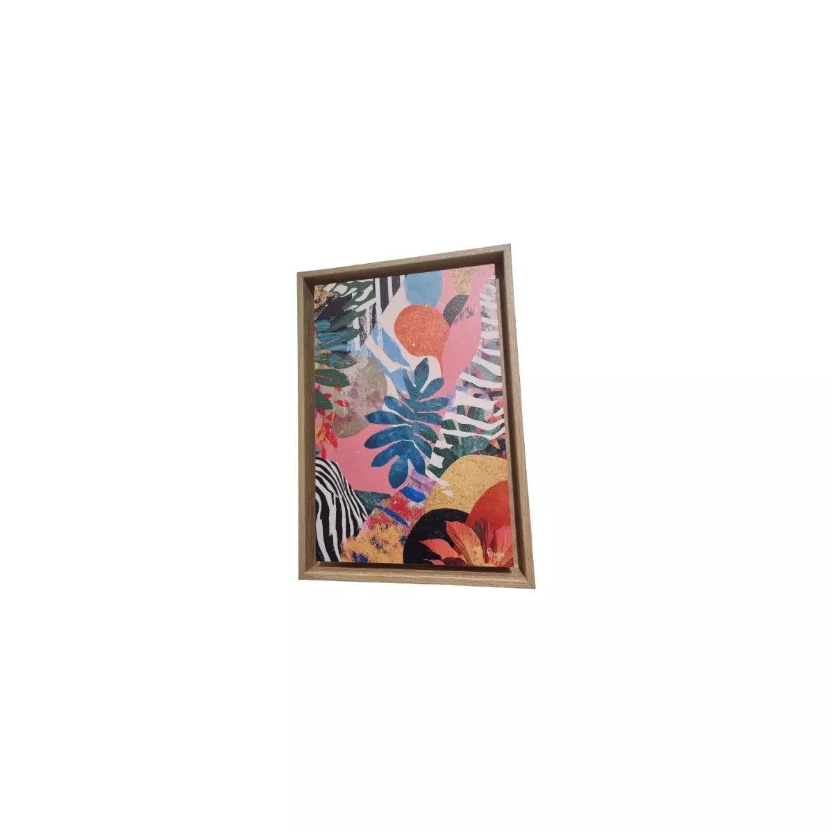 Tableau Orya Fleurs Colorées 23x33