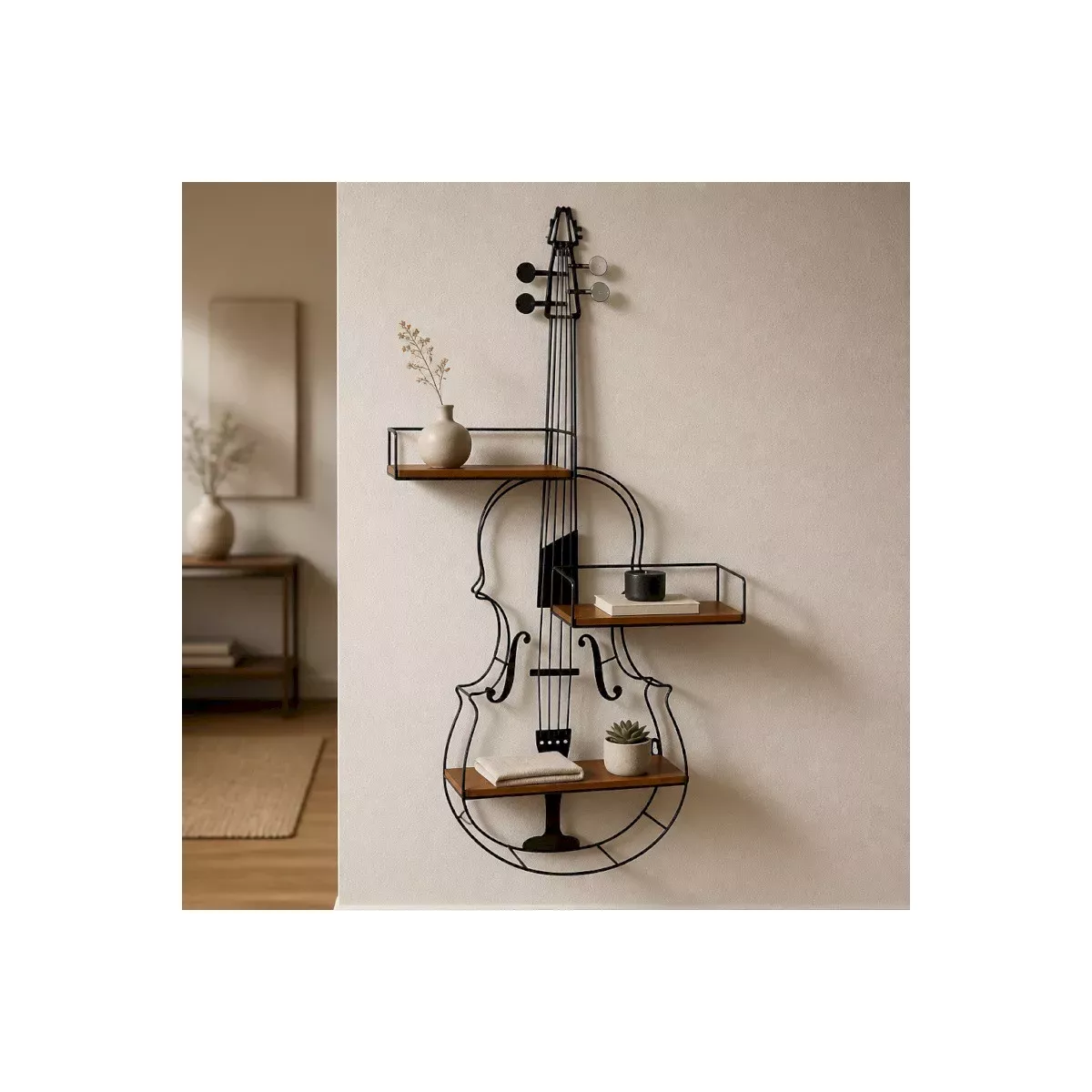 Etagère Murale Violon h95