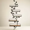 Etagère Murale Métal Feuille h80