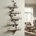 Etagère Murale Métal Feuille h80