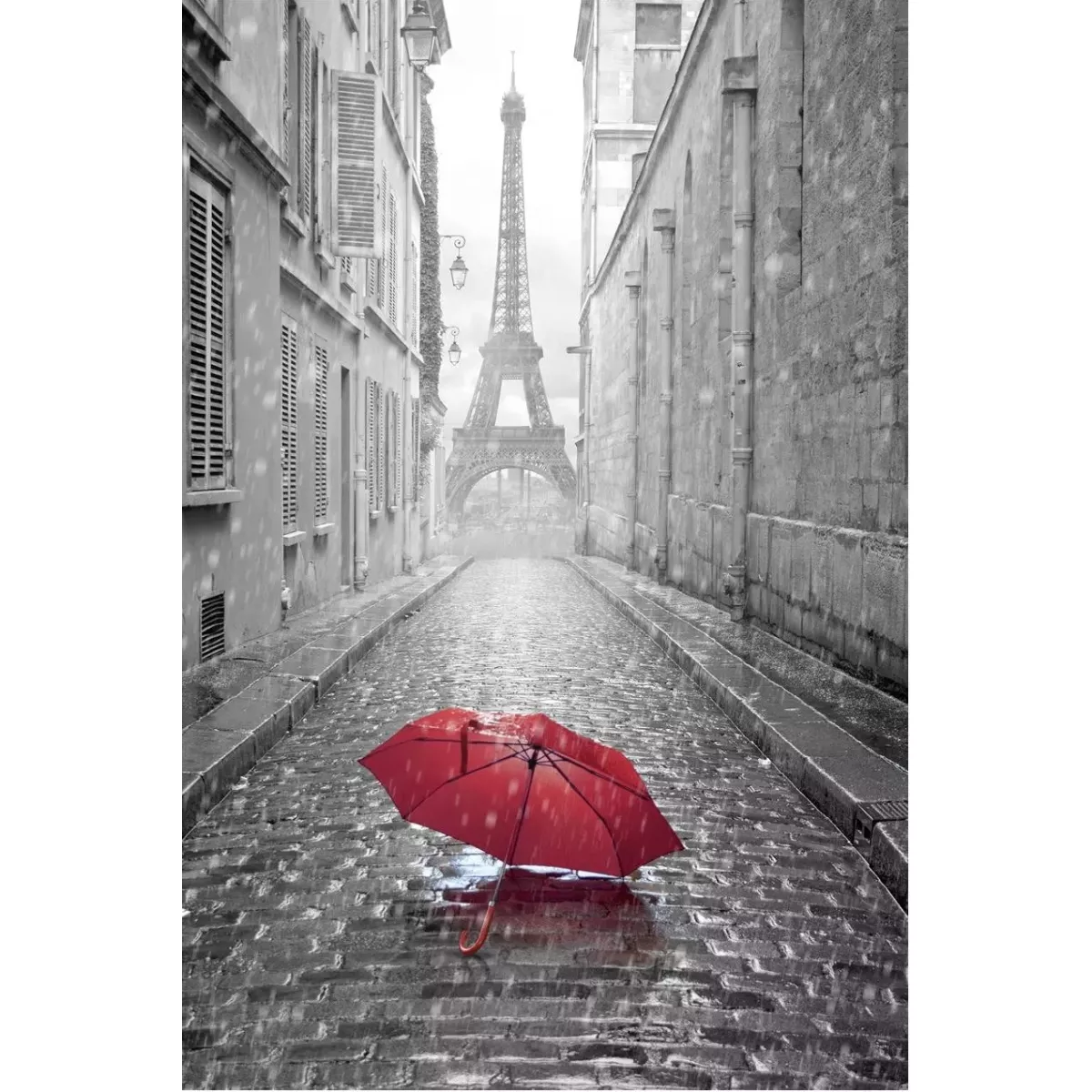 Tableau Paris/Parapluie 80x120
