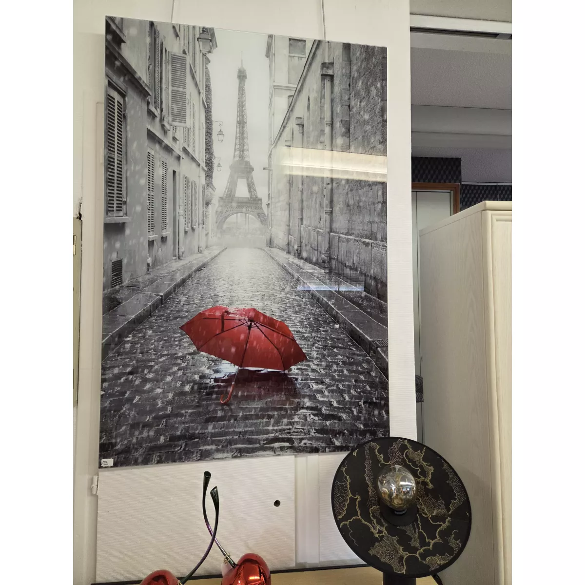 Tableau Paris/Parapluie 80x120
