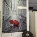 Tableau Paris/Parapluie 80x120