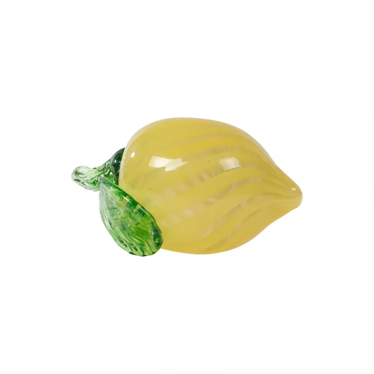 Citron pate de verre 10x6
