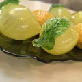 Citron pate de verre 10x6