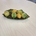 Citron pate de verre 10x6