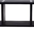 Banc Calopsite Teck 114 cm Noir