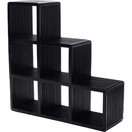 escalier teck noir 86x86 cm