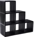 Escalier Teck Noir Calopsite 86 cm
