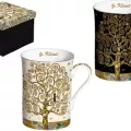 Coffret 2 Mug 300 ml Arbre de Vie Klimt