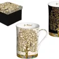 Coffret 2 Mug 300 ml Arbre de Vie Klimt