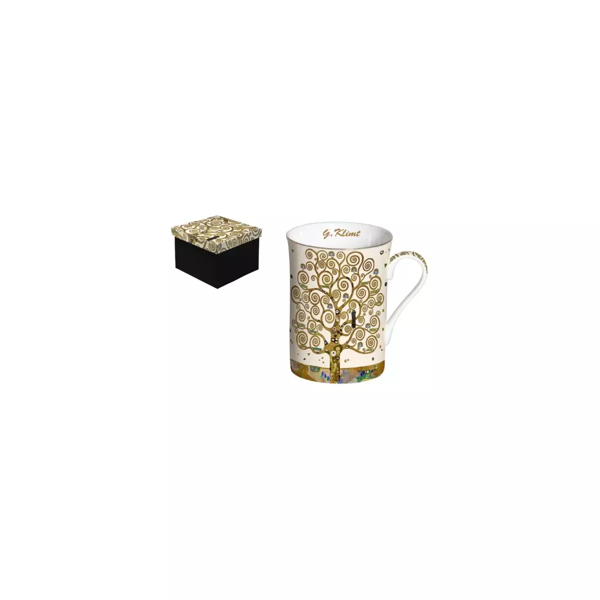 Coffret 1 Mug 300 ml Arbre de Vie Klimt