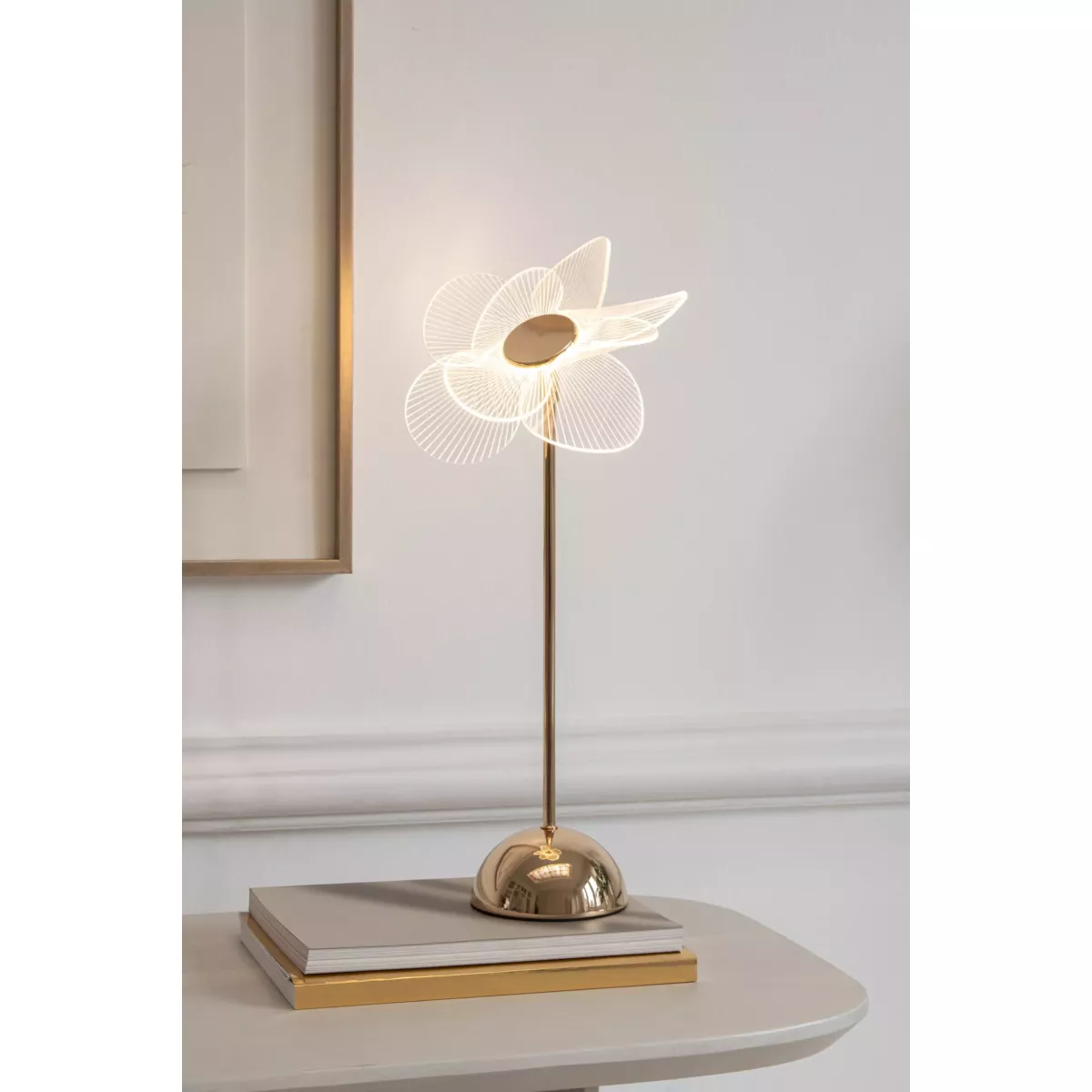 Lampe Fleur Led H.30cm