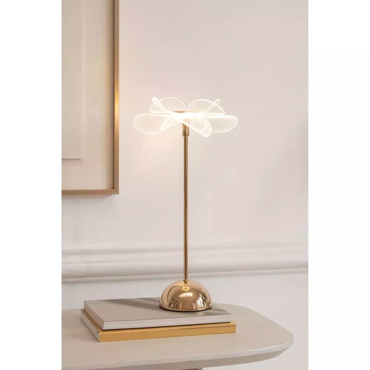 Lampe Fleur Led H.30cm