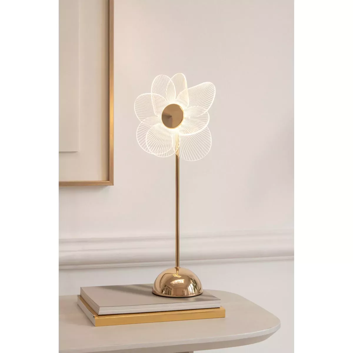 Lampe Fleur Led H.30cm