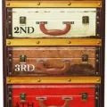 Meuble Valise 5 Tiroirs