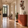 Meuble Delos 87x39 : 2 Portes et 2 Tiroirs Rojo