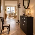Meuble Naxos 84x37 : 2 Portes et 2 Tiroirs Noir