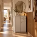 Meuble Largo 87x39 : 2 Portes et 2 Tiroirs Perle