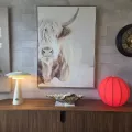 Lampe Boom 46x46 Rouge
