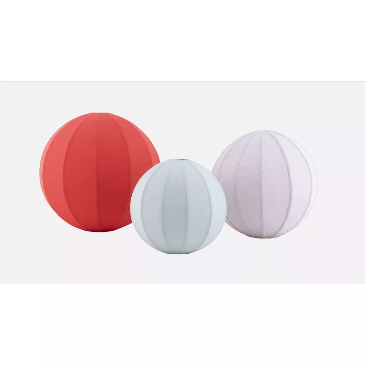 Lampe Boom 46x46 Rouge